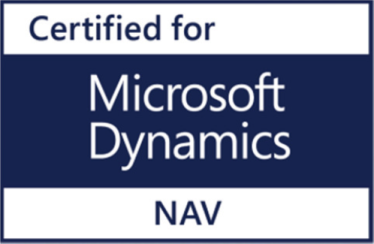 Certified for Microsoft Dynamics NAV