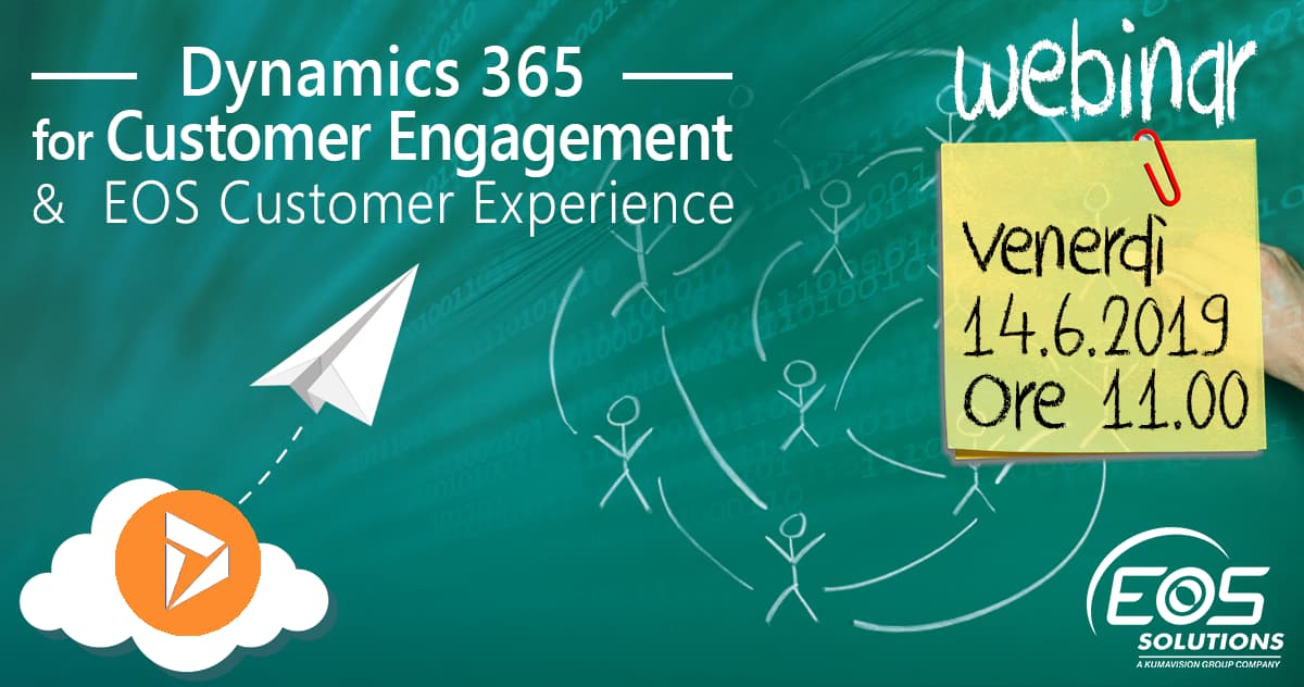 Webinar:
Dynamics 365 for Customer Engagement