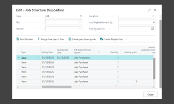 Engineering to order for Business Central: app features
