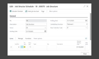 Engineering to order for Business Central: app features