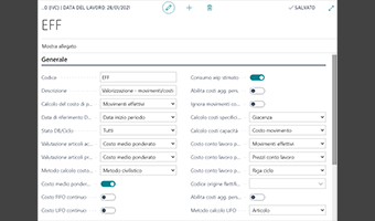 Inventory Valuation and Costing for Business Central: app features